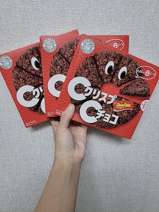 NISSIN 닛신 크리스피 초코 — 5점을 준 리뷰어가 2022년 12월 올린 사용 사진