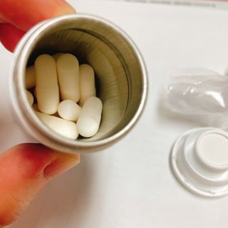 메디타민 인체유래 비피더스 포스트 프로바이오틱스 — 5점을 준 리뷰어가 2021년 10월 올린 사용 사진