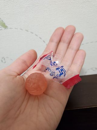 청포도캔디 복숭아캔디 — 3.5점을 준 리뷰어가 2022년 11월 올린 사용 사진
