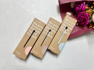 [후르디아] 끈적임 없는 착한성분 비건  핸드크림 3종 — 5점을 준 리뷰어가 2021년 2월 올린 사용 사진
