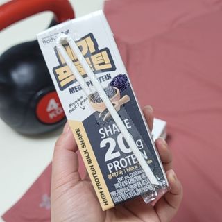 바디랩 프로틴음료 단백질쉐이크 메가프로틴 — 4.5점을 준 리뷰어가 2022년 4월 올린 사용 사진