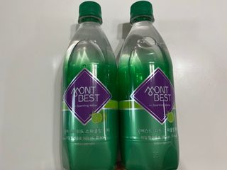 몽베스트 Montbest with Sparkling water Lime20병 — 5점을 준 리뷰어가 2022년 2월 올린 사용 사진