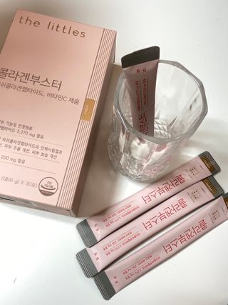 더리틀스 콜라겐부스터 — 5점을 준 리뷰어가 2023년 1월 올린 사용 사진