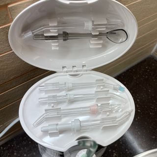 주식회사 클린디 [클린디] 양치 후 남은 이물질, 물치실로 완벽 제거 🦷 구강세정기 세트 [맞춤 칫솔 + 치약 포함] — 리뷰어가 2022년 1월 올린 사용 사진