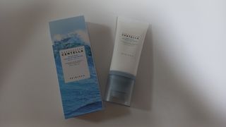 [스킨1004] 마다가스카르 센텔라 히알루-시카 워터핏 선세럼 50ml — 4.5점을 준 리뷰어가 2024년 5월 올린 사용 사진