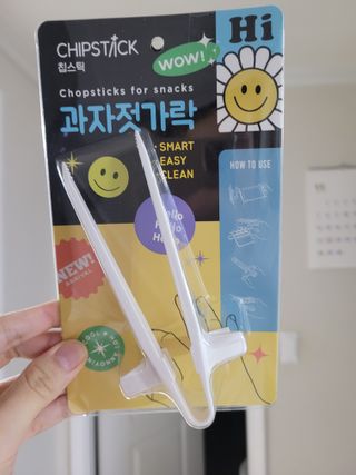 칩스틱 과자젓가락 게이밍젓가락 2ea / KC인증 식품용 — 5점을 준 리뷰어가 2021년 11월 올린 사용 사진