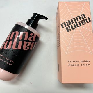 난나 살몬 스파이더 검버섯 미백 톤업 화이트닝 연어 앰플 크림 300ml 대용량 — 5점을 준 리뷰어가 2022년 11월 올린 사용 사진