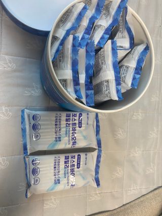 서울약사신협_포스트바이오틱스패밀리_5g x 100포 — 4점을 준 리뷰어가 2021년 3월 올린 사용 사진