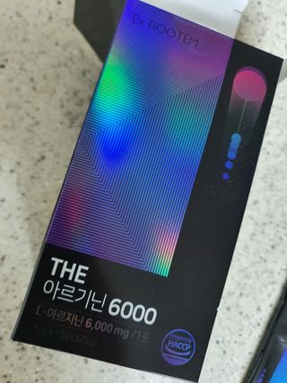 [닥터루템]THE 맛있고 THE 진한 THE 아르기닌 6000 1box (15포) — 5점을 준 리뷰어가 2022년 9월 올린 사용 사진