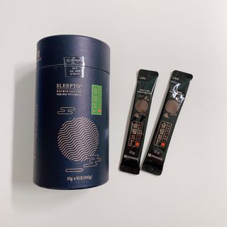 프리마인 자체 기업부설 연구소에서 찾아낸 건강한 수면의 비밀.  슬립토 플러스 30포 — 4점을 준 리뷰어가 2022년 4월 올린 사용 사진