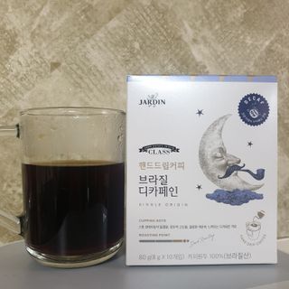 (주)쟈뎅 쟈뎅 클래스 핸드 드립 커피 10P 2종_디카페인 1종+랜덤 플레이버 1종 — 5점을 준 리뷰어가 2021년 4월 올린 사용 사진