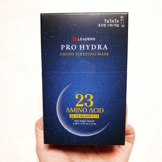 리더스코스메틱 리더스 프로 하이드라 아미노 슬리핑 마스크 — 5점을 준 리뷰어가 2021년 1월 올린 사용 사진