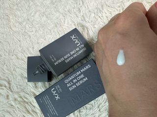 UVX 퀀텀 마스 올인원 선세럼 — 5점을 준 리뷰어가 2024년 2월 올린 사용 사진