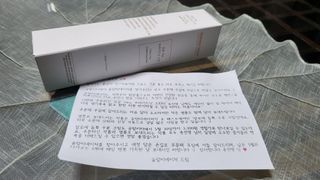 술람미네이처 자연주의 화장품ㅣ잡티/칙칙함/건조함/얼룩덜룩한피부ㅣ식약처 인증 미백 스킨 - 감귤 74 브라이트닝 스킨 — 5점을 준 리뷰어가 2022년 6월 올린 사용 사진