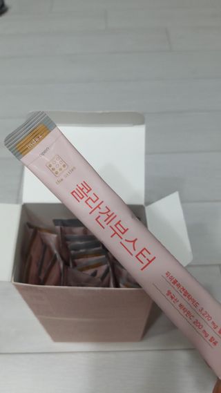 더리틀스 콜라겐부스터 — 5점을 준 리뷰어가 2022년 12월 올린 사용 사진