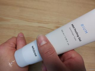 화이트리 비움 약산성 클렌징젤 ,마일드 필링젤 세트 — 5점을 준 리뷰어가 2021년 1월 올린 사용 사진