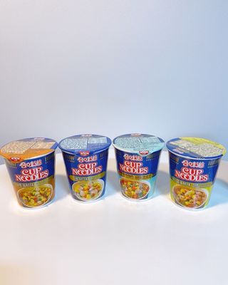 NISSIN 닛신 컵누들  4종 - 씨푸드오리지날, 씨푸드 스파이시, 씨푸드 커리, 씨푸드 XO소스 — 5점을 준 리뷰어가 2022년 4월 올린 사용 사진