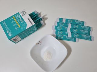 [유산균] 오마이락 장편한습관 프로바이오틱스 30P — 5점을 준 리뷰어가 2022년 11월 올린 사용 사진