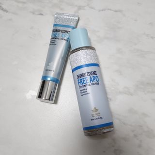 조아산코스메틱 승비 에센스 프리아포 오리엔탈 허브 크림 + 승비 에센스 프리아포 오리엔탈 허브 스킨 SET — 4점을 준 리뷰어가 2022년 5월 올린 사용 사진