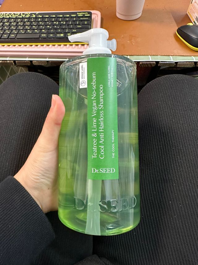 닥터시드 티트리 앤 라임 비건 지성케어 쿨 탈모 샴푸 (1000ml) 리뷰 사진