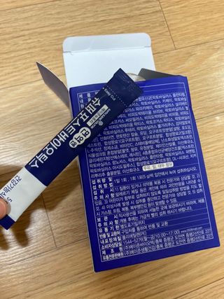 메이준뉴트리 슈퍼 포스트바이오틱스 — 5점을 준 리뷰어가 2021년 6월 올린 사용 사진