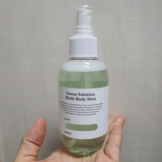[녹산] 그린 솔루션 멀티 클렌징 오일 + 그린 솔루션 멀티 바디 미스트 — 5점을 준 리뷰어가 2022년 11월 올린 사용 사진