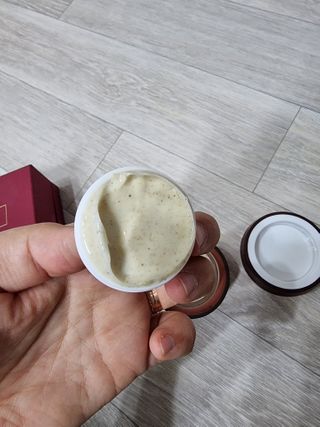약손명가코스메틱 헤르비스 아로마 크림팩 50ml — 5점을 준 리뷰어가 2021년 1월 올린 사용 사진