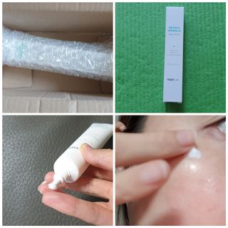파시랩 레티닐 링클 트리트먼트 — 5점을 준 리뷰어가 2021년 6월 올린 사용 사진