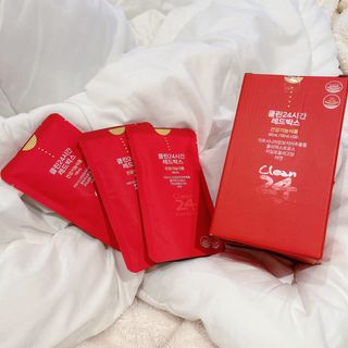 클린24시간 레드박스 1BOX(5포) + 전용보틀(500ml) — 3점을 준 리뷰어가 2024년 2월 올린 사용 사진
