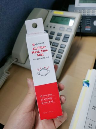 리더스코스메틱 리더스 올필터 마스크존 미스트 — 5점을 준 리뷰어가 2021년 1월 올린 사용 사진