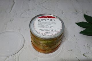 셰프애찬 단호박 백김치 1kg — 5점을 준 리뷰어가 2022년 10월 올린 사용 사진