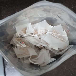 산그리메 국내산 호박차 100티백 대용량 삼각티백차 — 4점을 준 리뷰어가 2021년 7월 올린 사용 사진