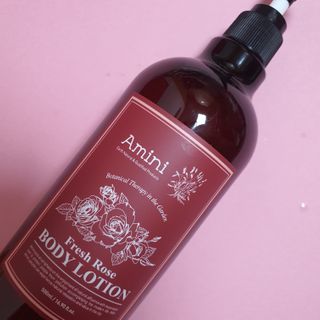 아미니 플라워테라피 바디로션  500ml 시리즈 — 5점을 준 리뷰어가 2021년 1월 올린 사용 사진
