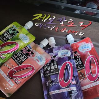 ORIHIRO 오리히로 곤약젤리 제로칼로리 130g 4종 4팩(맛별로 1팩씩) — 5점을 준 리뷰어가 2023년 1월 올린 사용 사진