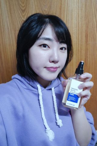 클라우드랩 프리미엄 비오틴 스칼프 케어 토닉 — 5점을 준 리뷰어가 2021년 5월 올린 사용 사진