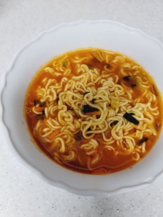[풀무원] 자연은맛있다 정면, 백면, 홍면  세트 — 4점을 준 리뷰어가 2021년 4월 올린 사용 사진