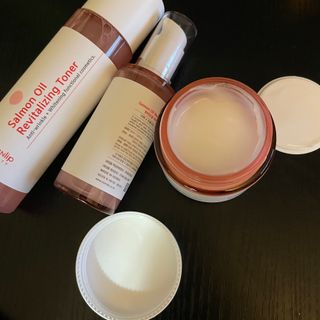 아이앤립 / EYENLIP 아이앤립 연어오일 리바이탈라이징 토너+앰플+크림 3종 세트 — 5점을 준 리뷰어가 2021년 6월 올린 사용 사진