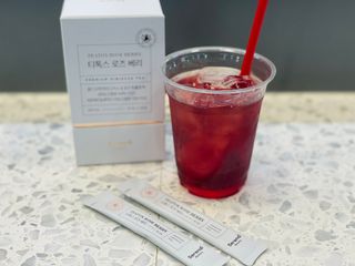 세렌디뷰티_이너뷰티 티톡스 로즈 베리 — 5점을 준 리뷰어가 2021년 3월 올린 사용 사진