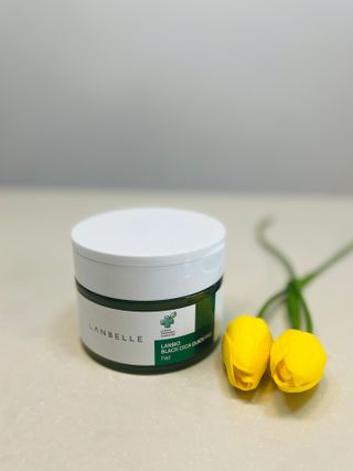랑벨 랑바이오 블랙 시카 퀵 패드 100매 (3초 쿨링/3분 흡수, 블랙비 프로폴리스/시카 4종 함유, 대용량) — 5점을 준 리뷰어가 2022년 3월 올린 사용 사진