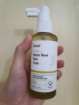 달리프 클로렐라 베러 루트 헤어토닉 100ml — 4.5점을 준 리뷰어가 2021년 5월 올린 사용 사진