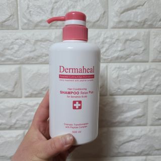 더마힐 헤어 컨디셔닝 샴푸 릴렉스 500ml — 5점을 준 리뷰어가 2021년 2월 올린 사용 사진