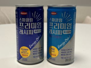 한미사이언스 [한미] 스파클링 프리미엄 레시피 (카페인, 제로카페인 2종)각5개총10개제공 — 5점을 준 리뷰어가 2025년 1월 올린 사용 사진