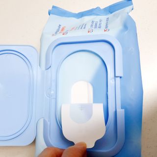 햅스 세균없는 주방 대형 2팩, HAPS sanitizer wipe — 4점을 준 리뷰어가 2022년 2월 올린 사용 사진