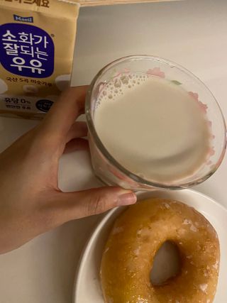 소화가 잘되는 우유 국산 5곡 미숫가루 — 4.5점을 준 리뷰어가 2021년 9월 올린 사용 사진