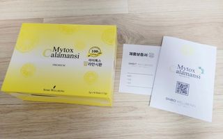 신보웰빙 마이톡스 깔라만시환 1박스/28포 — 5점을 준 리뷰어가 2023년 9월 올린 사용 사진