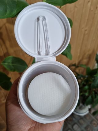 산다화 비타민씨 화이트닝 토너 패드 — 4점을 준 리뷰어가 2023년 6월 올린 사용 사진