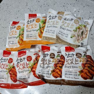 굽네몰 [굽네] 소스가 맛있는 닭가슴살 슬라이스 4종 — 4.5점을 준 리뷰어가 2021년 4월 올린 사용 사진