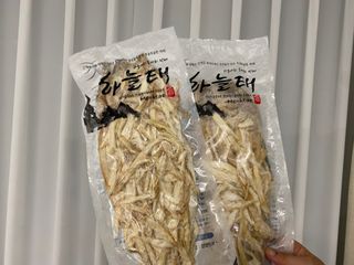 [오늘바스켓] 용대리 손질하늘태 130g — 5점을 준 리뷰어가 2021년 6월 올린 사용 사진