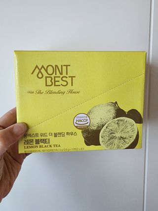 몽베스트 위드더 블랜딩 하우스 _레몬 블랙티 — 5점을 준 리뷰어가 2022년 12월 올린 사용 사진