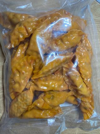 한만두 진한 해물맛 짬뽕만두 1kg — 4.5점을 준 리뷰어가 2021년 4월 올린 사용 사진